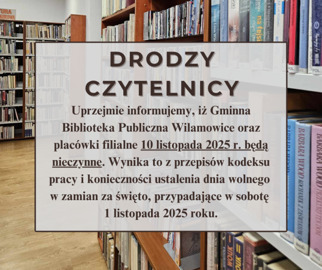 Dzień wolny w zamian za święto, przypadające w sobotę 