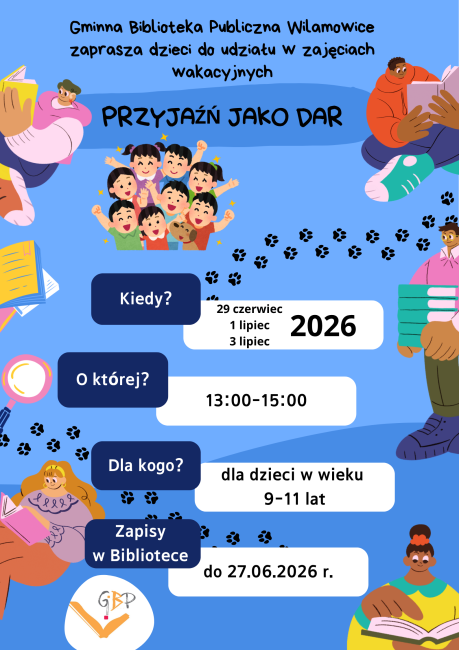 Zapraszamy do udziału w zajęciach!